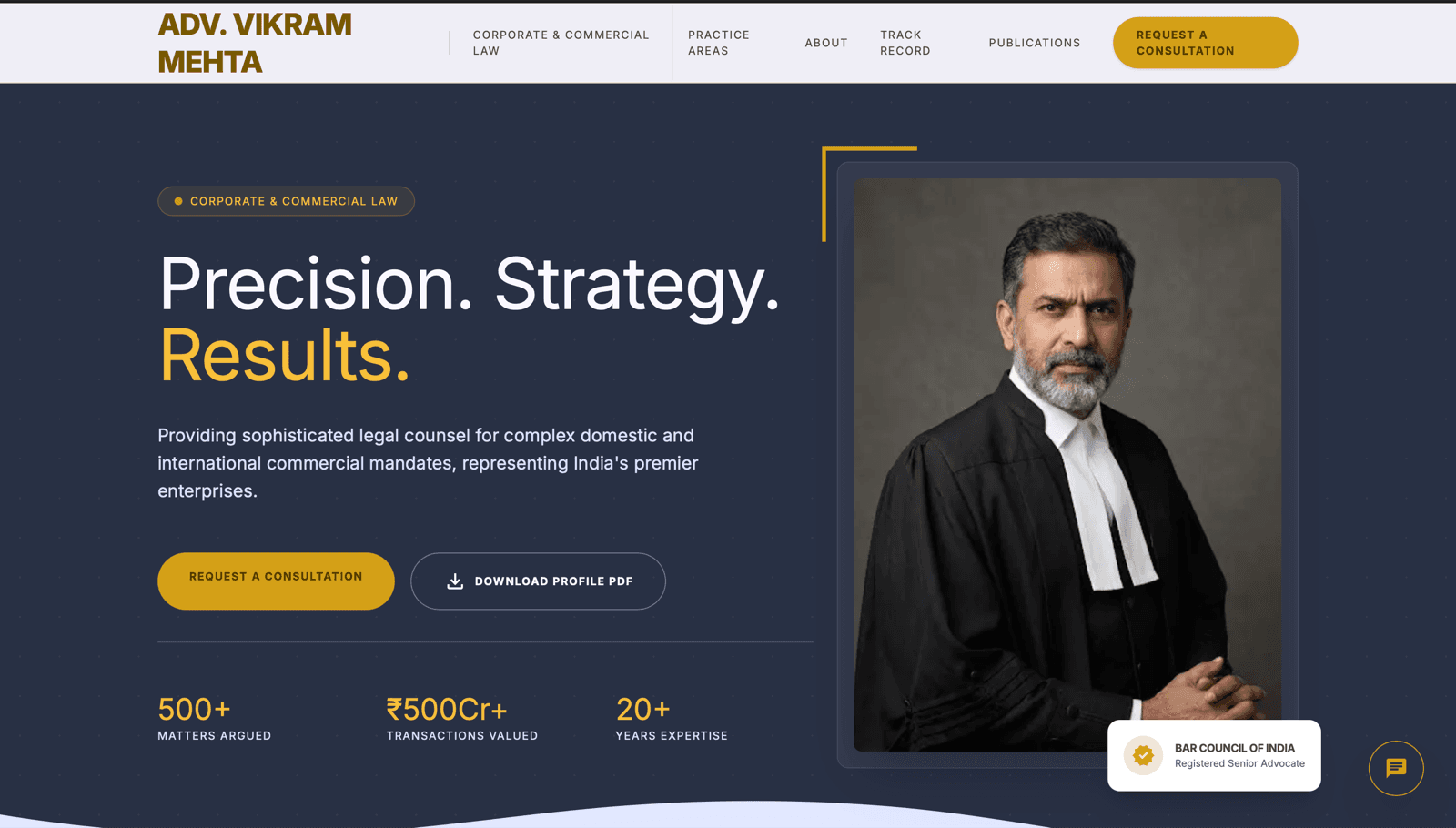Senior Advocate